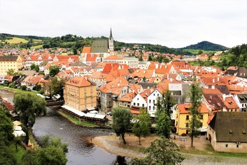 チェスキークルムロフ市街