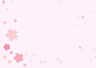 桜　背景　素材