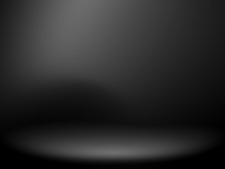 Black and gray background. Abstract black background for web design templates, christmas, halloween, valentine, product studio room and business report with smooth gradient color.