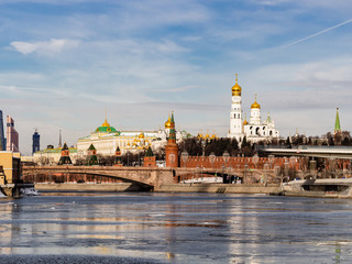 Obraz premium Moscow Kremlin towers