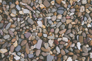 Pebbles stone background