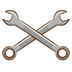 wrench vector graphic