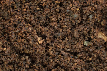 ground coffee texture
