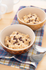 Oatmeal and chocolate chips