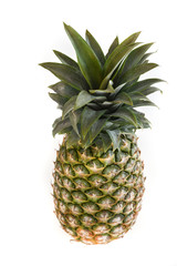 Fototapeta premium pineapple on white background