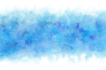 空 雲 青 夏 水彩 背景