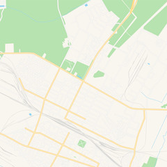 Asipovichy, Belarus printable map