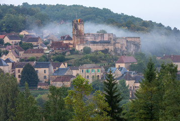 Obraz premium The Village of Carlux in Dordogne valley, Aquitaine, France