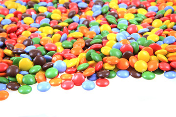 Fototapeta na wymiar chocolate color candy texture