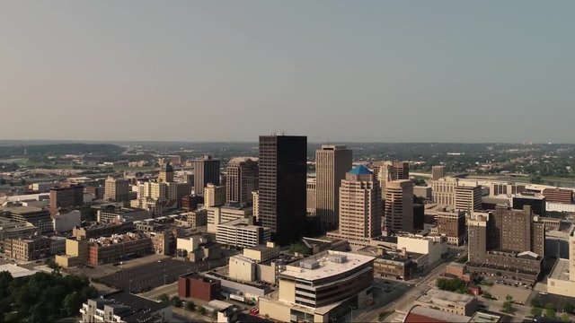 4 of 4 view of Downtown Dayton Ohio at 4k