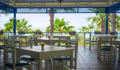 Restaurant by the sea