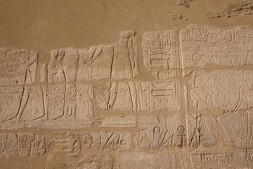 hieroglyph texture from Egypt karnak