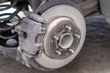 Automobile tyre or tire repair installiation process 