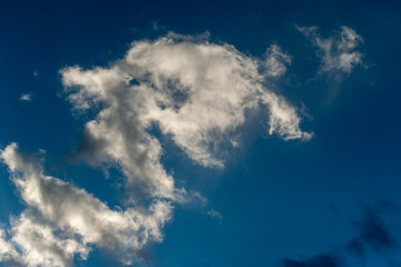 Dramatischer Himmel, dramatische Wolken