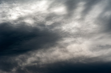 Obraz premium Dramatischer Himmel, dramatische Wolken