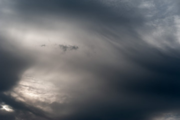 Obraz premium Dramatischer Himmel, dramatische Wolken