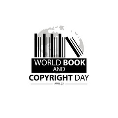 World Book and Copyright Day concept. April 23