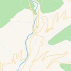 Sant Julia de Loria, Andorra printable map