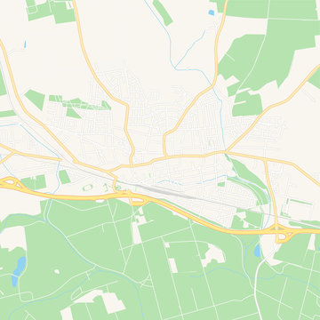 Stockerau, Austria printable map