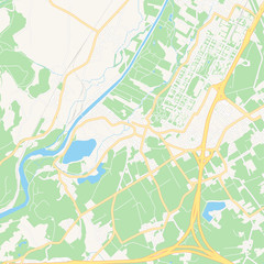 Wals-Siezenheim, Austria printable map