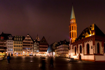 Christmas Frankfurt by night