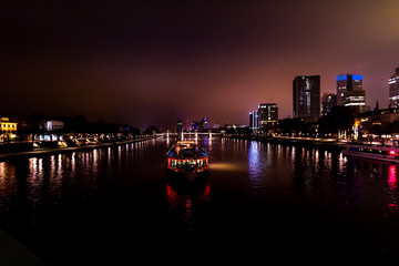 Christmas Frankfurt by night