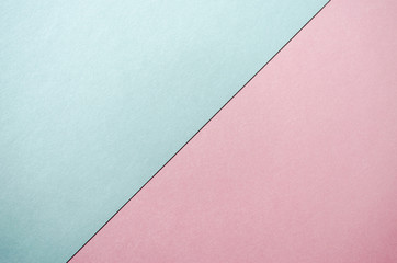 Blue and pink paper texture background.