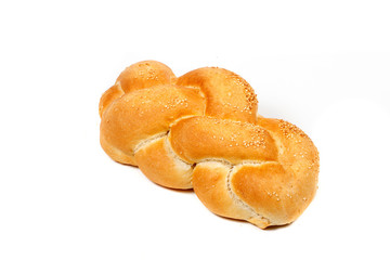 bread isolated on white background