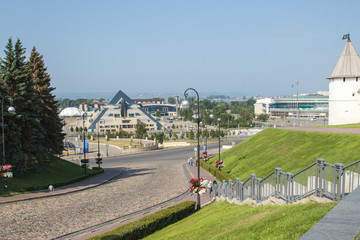 Fototapeta premium Views of Kazan, Tatarstan, Russia.