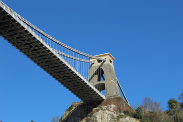 Below Clifton Suspension Bridge
