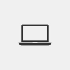 Laptop symbol for your web site design, logo, app, UI. Vector illustration