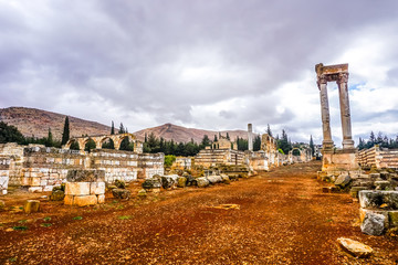 Anjar Citadel Historical Landmark 04