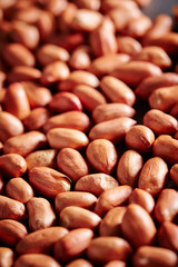 Peanuts with skins 