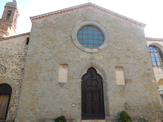 Fototapeta premium Church of Saint Francis in Umbertide, Umbria, Italy.