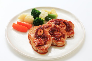 ポークステーキ