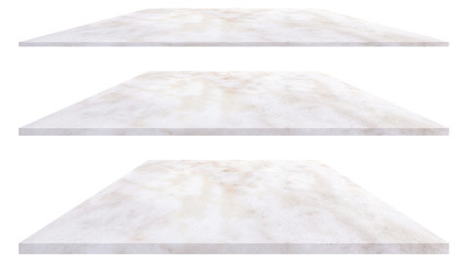 Marble plate isolated on white background for interior exterior decoration and industrial construction design.
