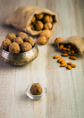 Flax seeds pinni - a punjabi dessert