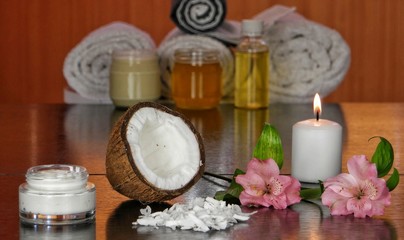 accessories for spa and aromatherapy, relaxation