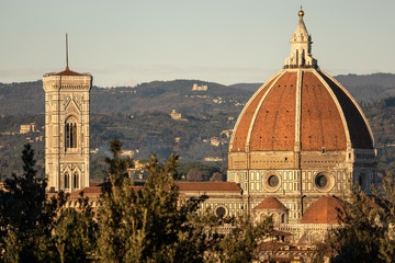 Fototapeta na wymiar Florence Cathedral Tuscany Italy - Santa Maria del Fiore