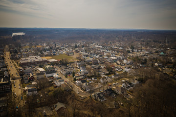 Aerial View of Milltown New Jersey