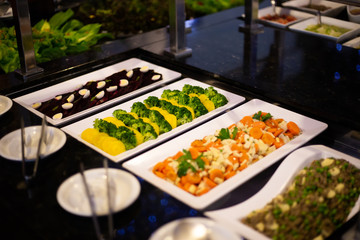 food in restaurant