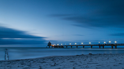 Fototapeta premium Seebrücke Zingst
