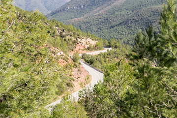 Mountain road (Carretera de monta&ntilde;a)