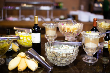 food in restaurant