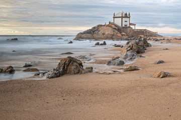 Lord of the Rock Chapel in Miramar, Portugal