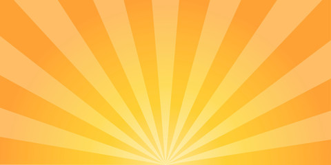 Naklejka premium Sun burst background. Sun rays background. Retro abstraction. Comic design. Sunrise Sunset. vector