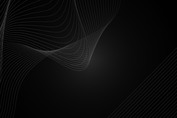 abstract, fractal, wave, pattern, technology, backdrop, design, space, blue, texture, black, dark, line, wallpaper, template, illustration, light, change, idea, geometry, motion, algorithm, grid