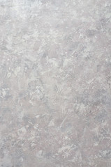 Gray Venetian plaster.
