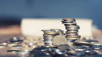 Growth money of profitability of professional investment planning, Business and finance concept.