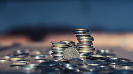 Growth money of profitability of professional investment planning, Business and finance concept.